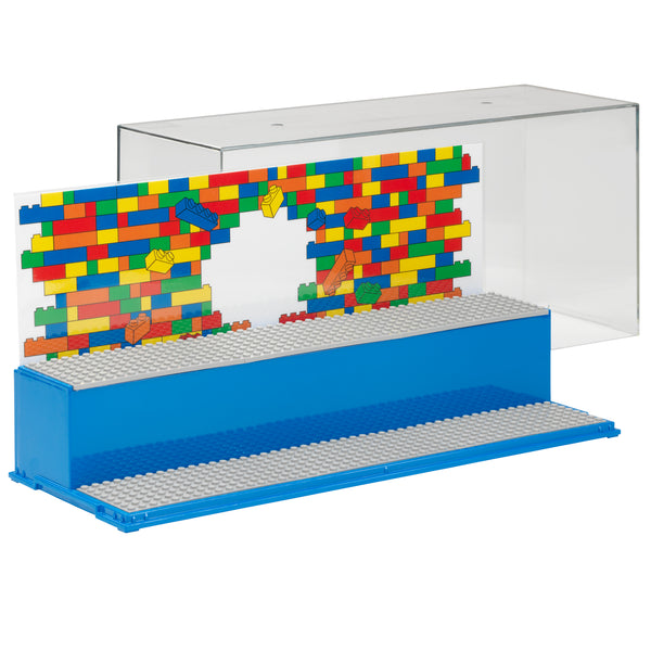 LEGO® Play & Display Case  - Blue
