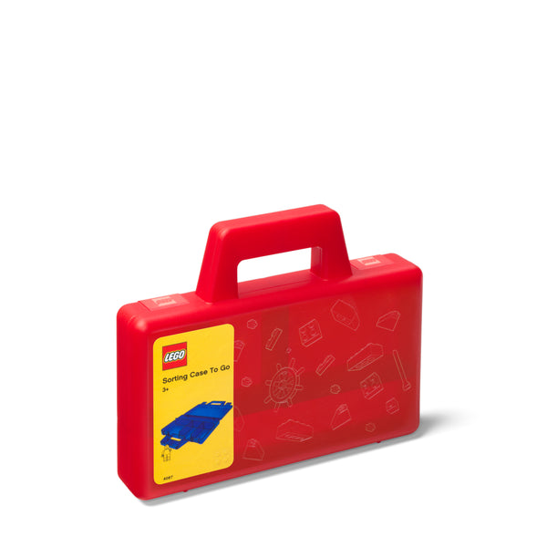 LEGO® Sorting Case To Go - Red