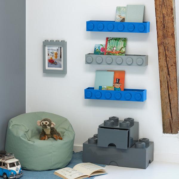 LEGO Book Rack - Grey