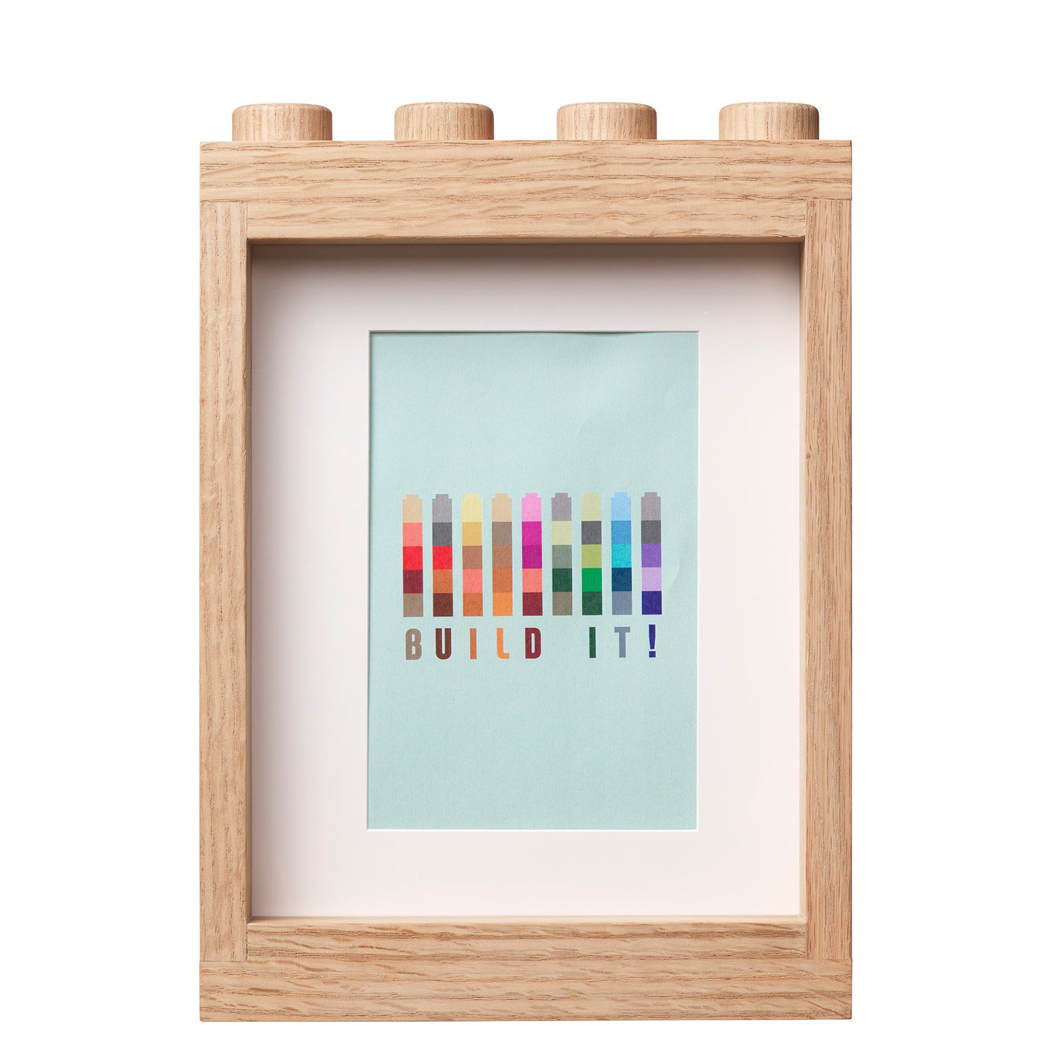 LEGO Wooden Picture Frame - Light Oak – AG LEGO® Certified Stores