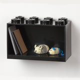 LEGO® 8-Stud Brick Shelf - Black