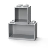 LEGO® 8-Stud Brick Shelf - Medium Stone Grey