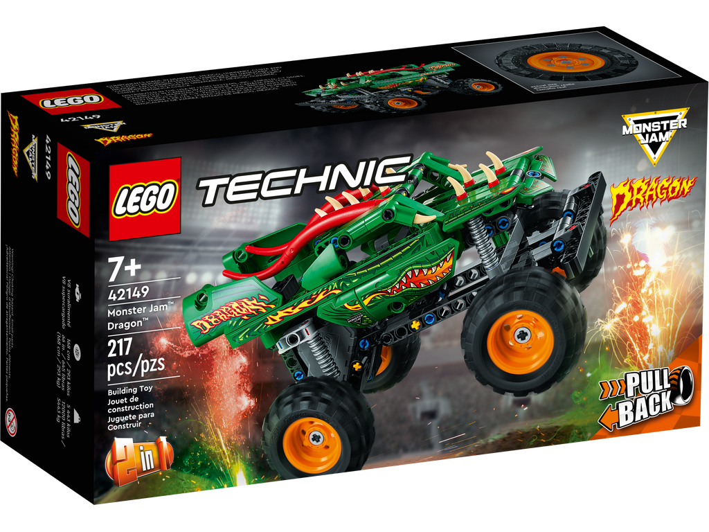Lego monster truck technic hotsell