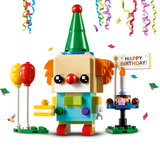Brickheadz birthday clown sale