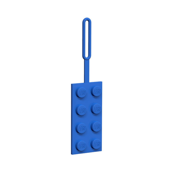 LEGO® 2x4 Brick Bag Tag - Blue