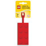 LEGO® 2x4 Brick Bag Tag - Red