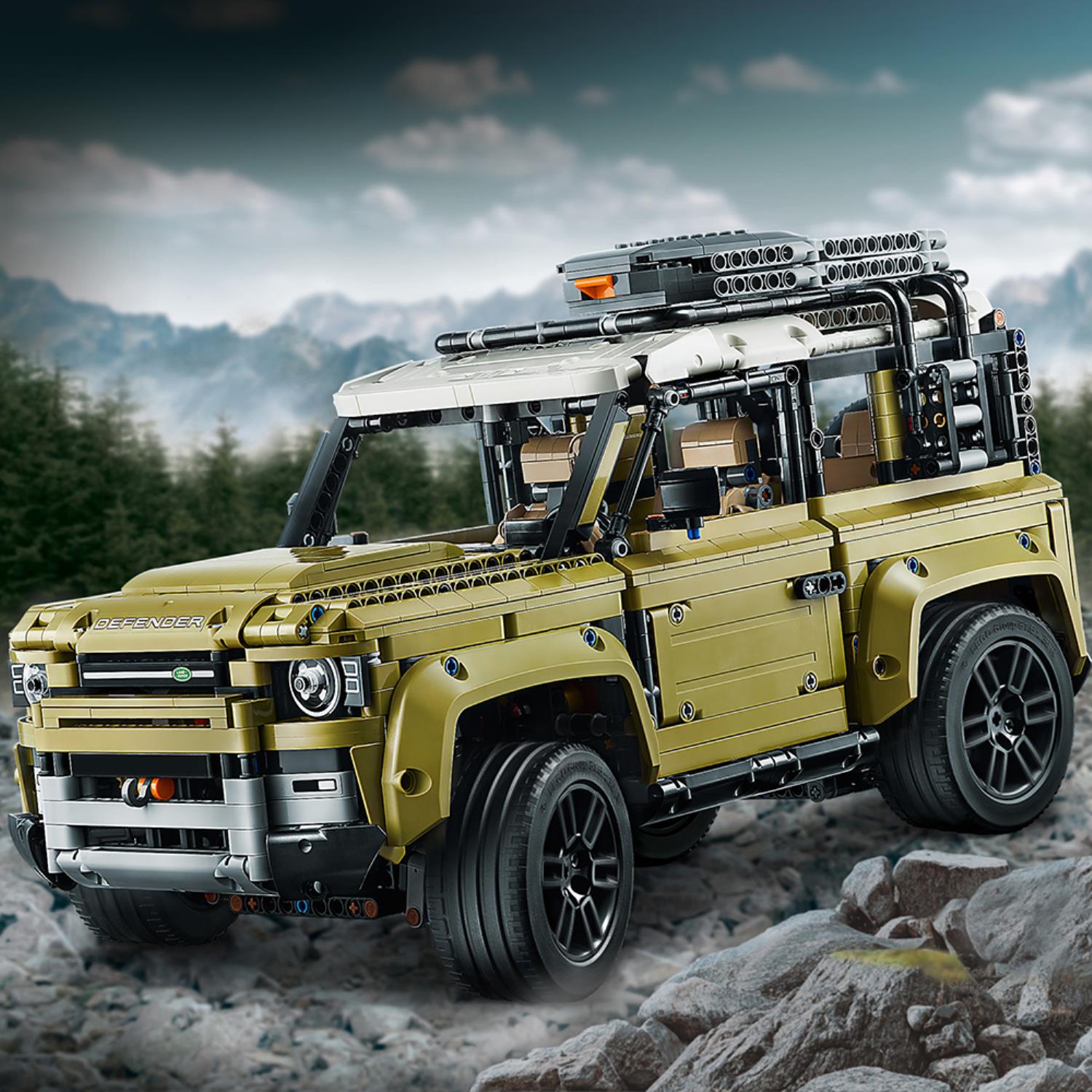 Lego technic land rover hot sale price