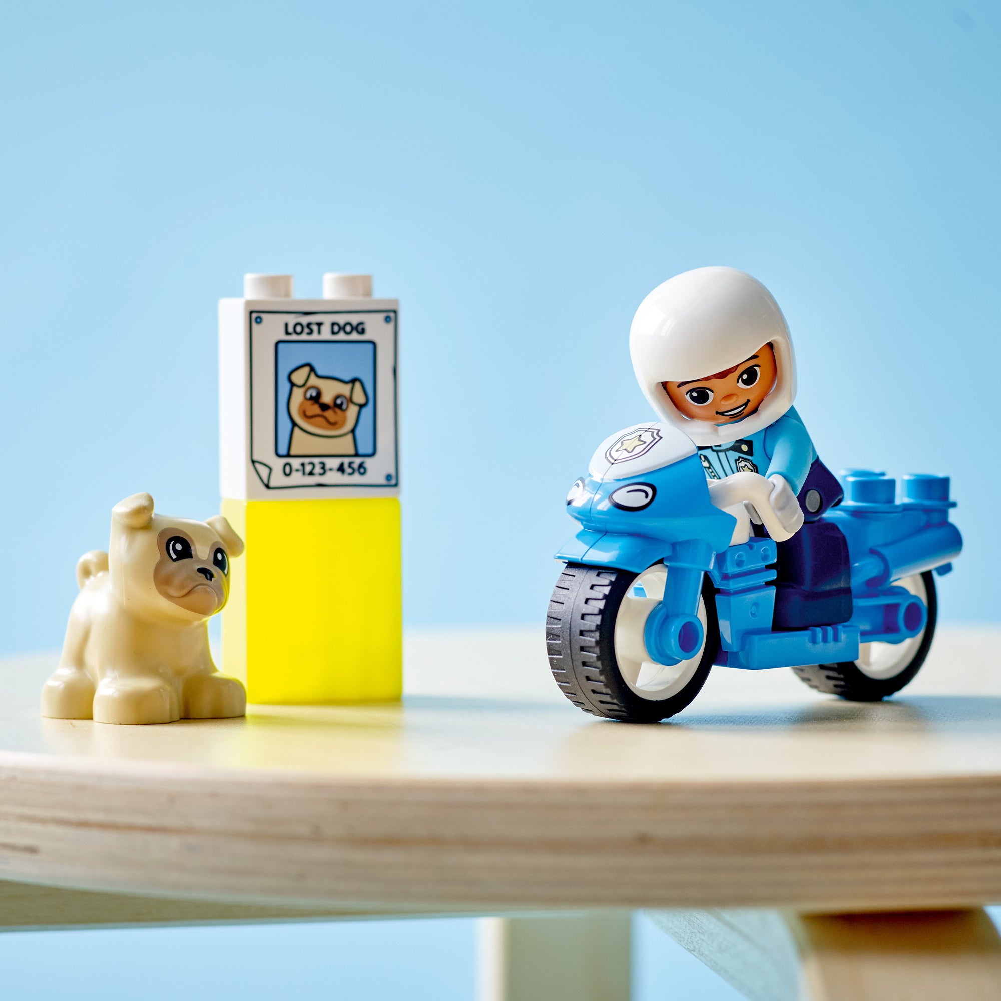 Duplo police motorcycle sale