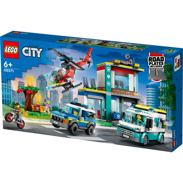 LEGO® City Emergency Vehicles HQ