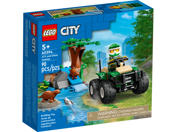LEGO® City ATV and Otter Habitat