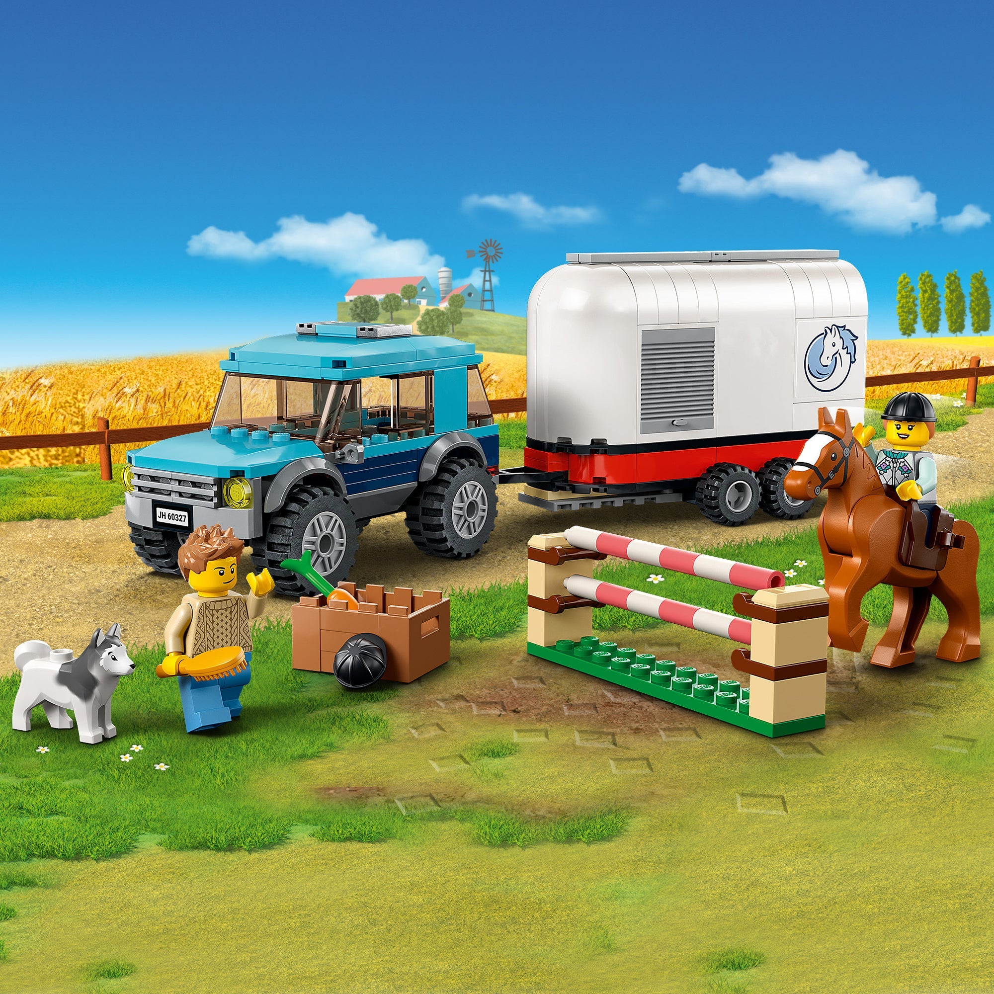 Lego city horse discount trailer