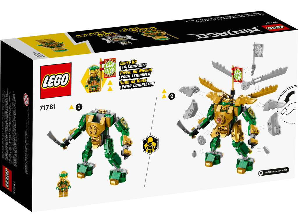Lego ninjago legacy golden mech building set hot sale