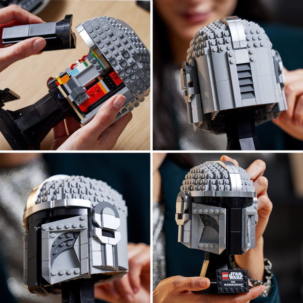 LEGO® Star Wars™ The Mandalorian™ Helmet – AG LEGO® Certified Stores
