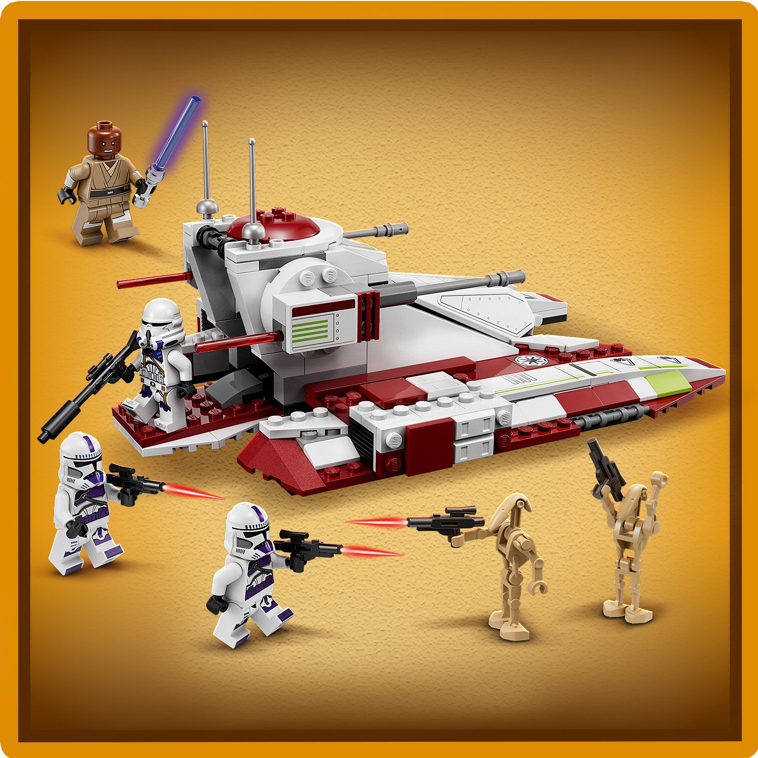 Lego star wars on sale clone tank