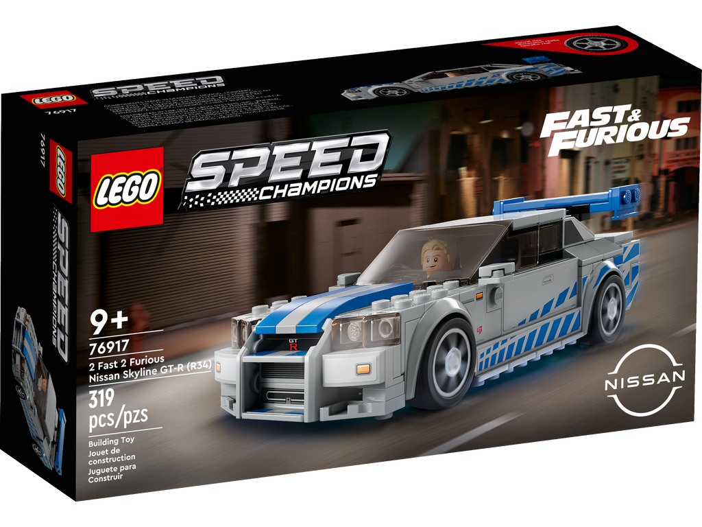 LEGO® Speed Champions Nissan Skyline GT-R (R34) – AG LEGO® Certified Stores
