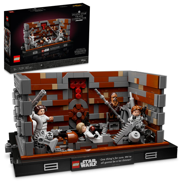 LEGO® Star Wars™ Death Star™ Trash Compactor Diorama