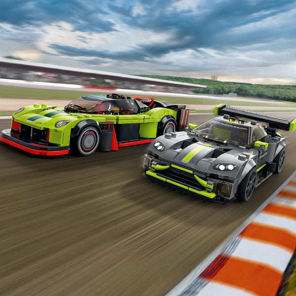 LEGO® Speed Champions Aston Martin Valkyrie AMR Pro and Aston Martin Vantage GT3