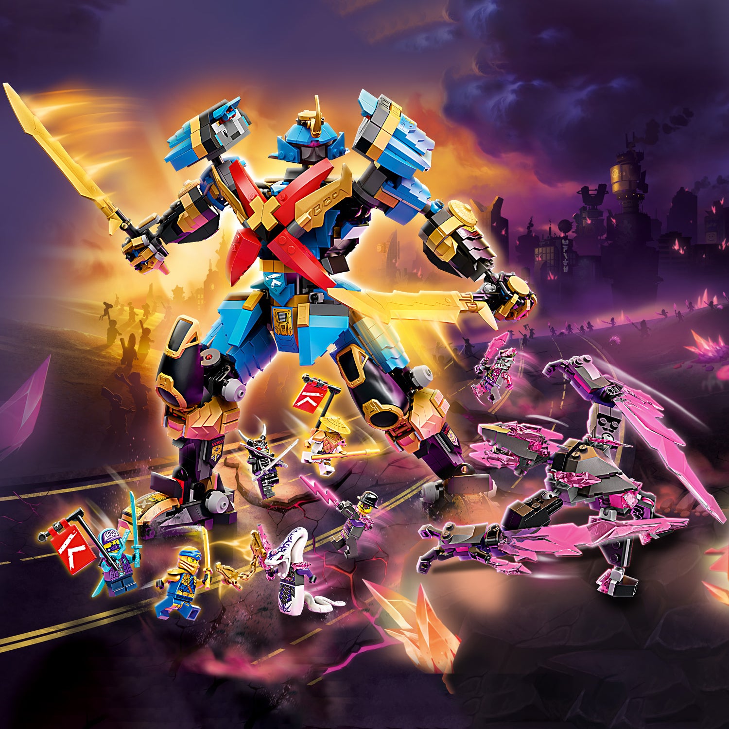 nyam LEGO® NINJAGO® Nyas Samurai X MECH – AG LEGO® Certified Stores