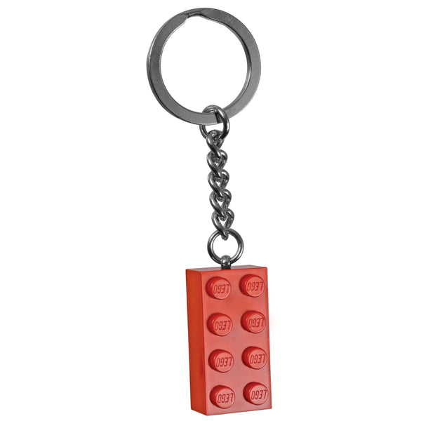 LEGO® Keyring 2x4 Stud – Red