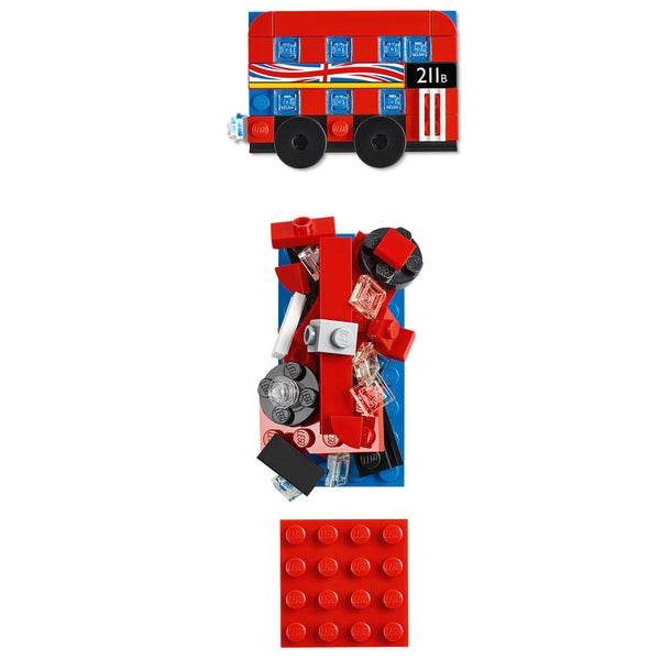 LEGO® London Bus Magnet Build