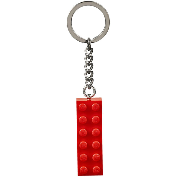 LEGO® Keyring 2x6 Stud – Red