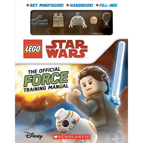 LEGO® Star Wars™ The Official Force Training Manual with Rey Minifigure