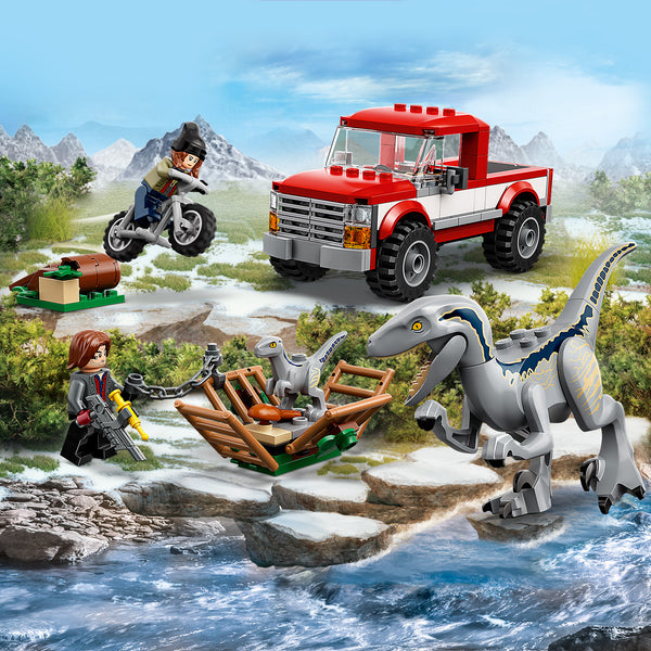 LEGO® Jurassic World Blue & Beta Velociraptor Capture