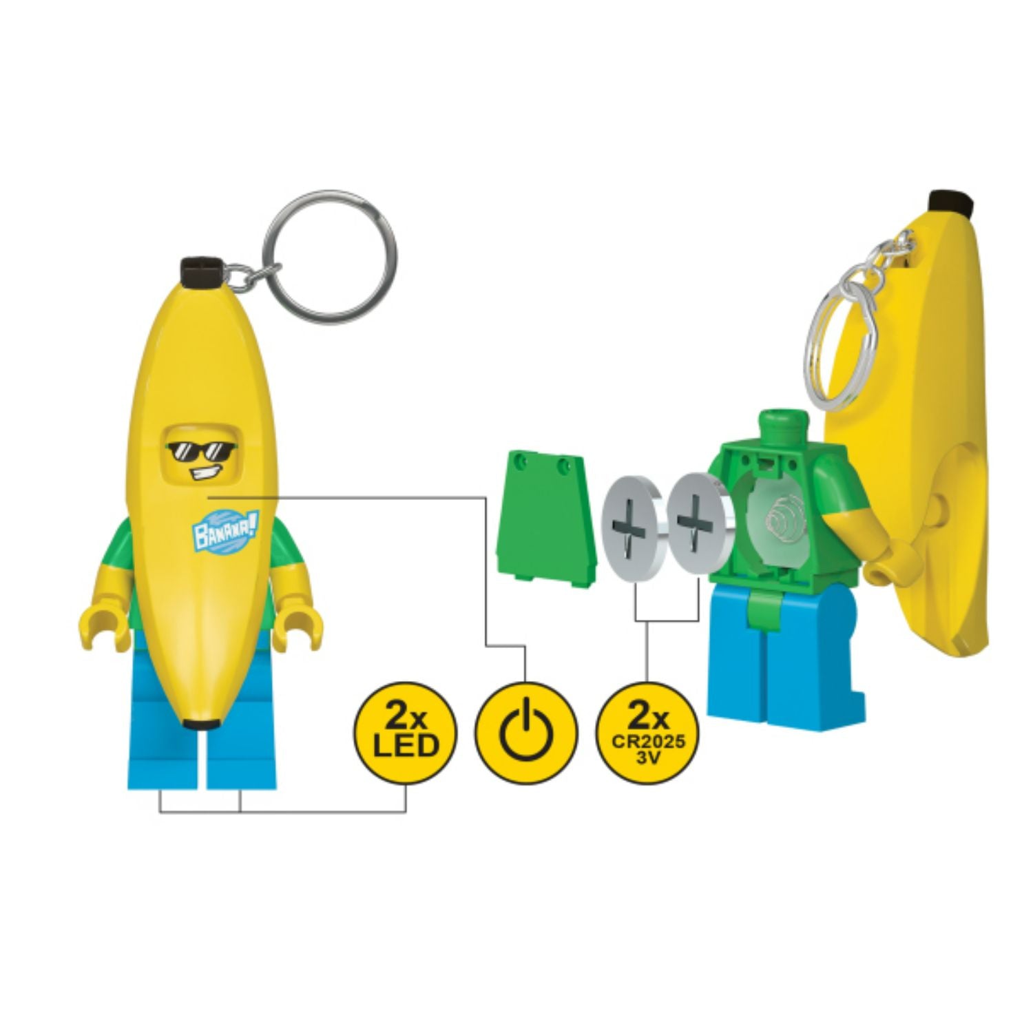 LEGO® Banana Guy Key Light AG LEGO® Certified Stores