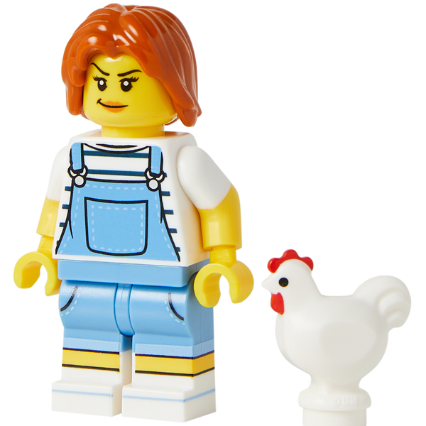Minifigure The Chicken Girl