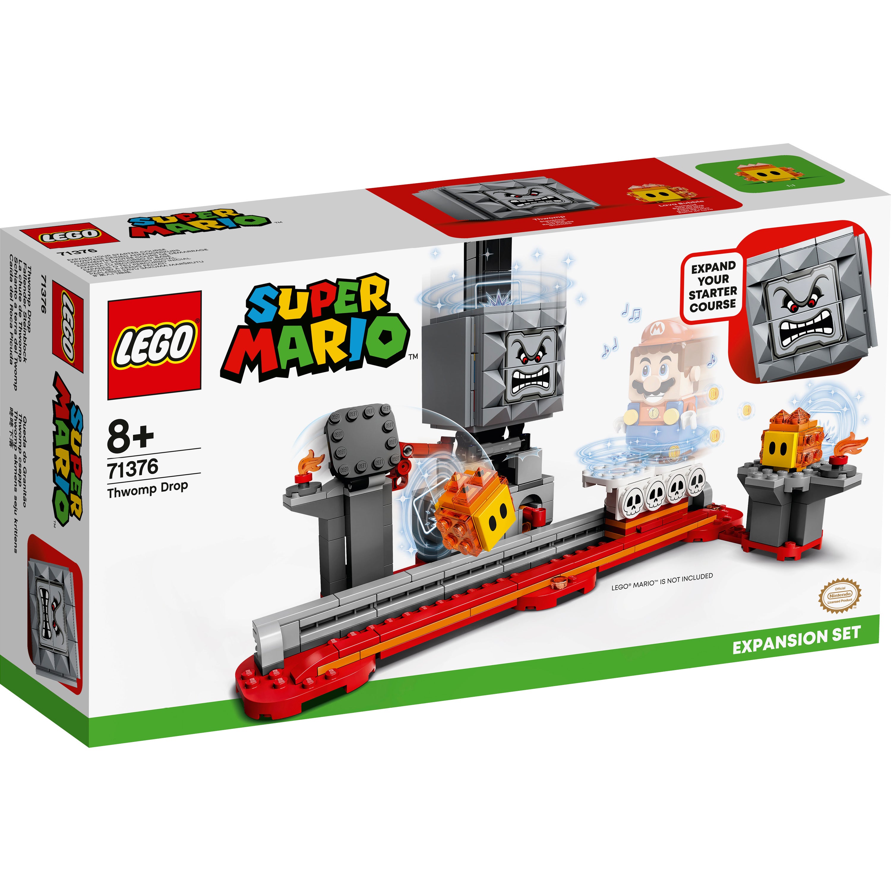 LEGO® Super Mario Thwomp Drop Expansion Set – AG LEGO® Certified