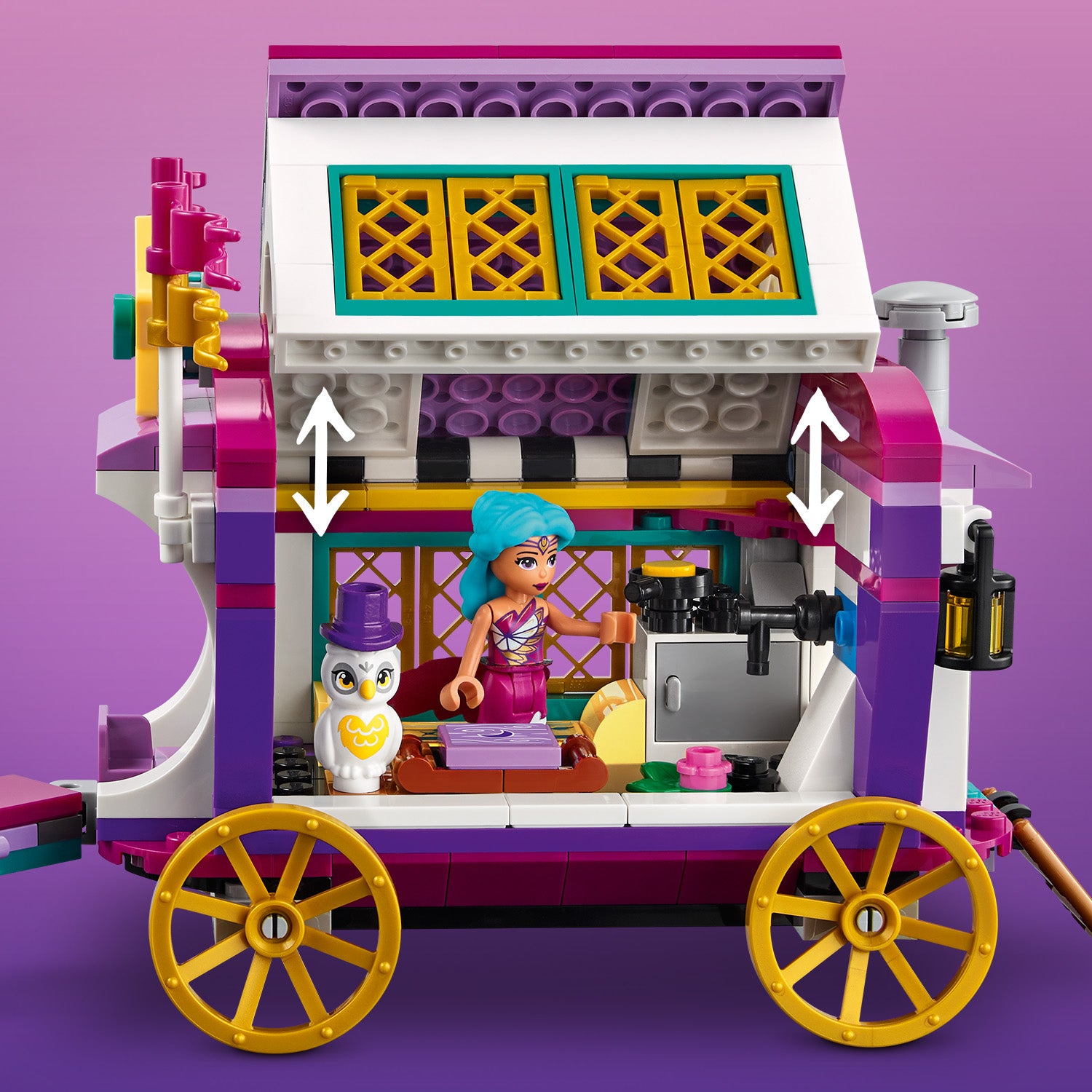 Friends lego online caravan