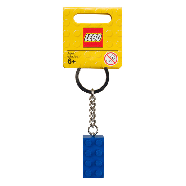 LEGO® Keyring 2x4 Stud – Blue