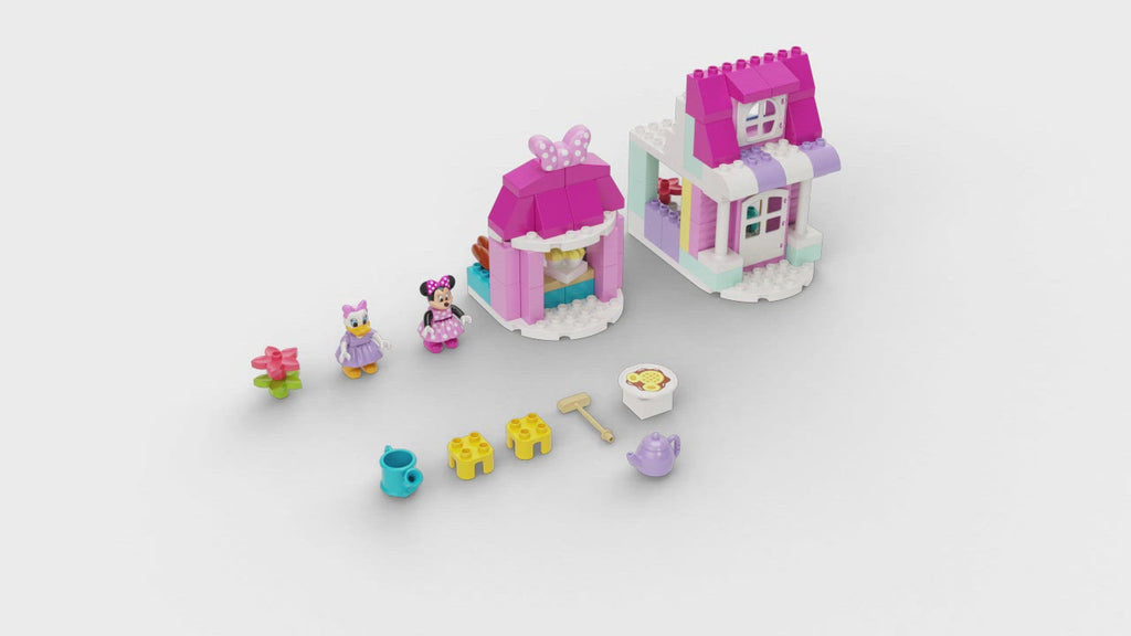 LEGO Duplo 10942 pas cher, La maison et le café de Minnie