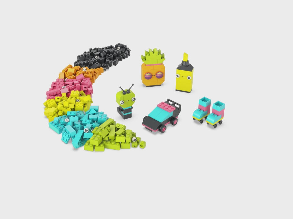 Fun LEGO® Stores – Neon LEGO® Certified Classic Creative AG