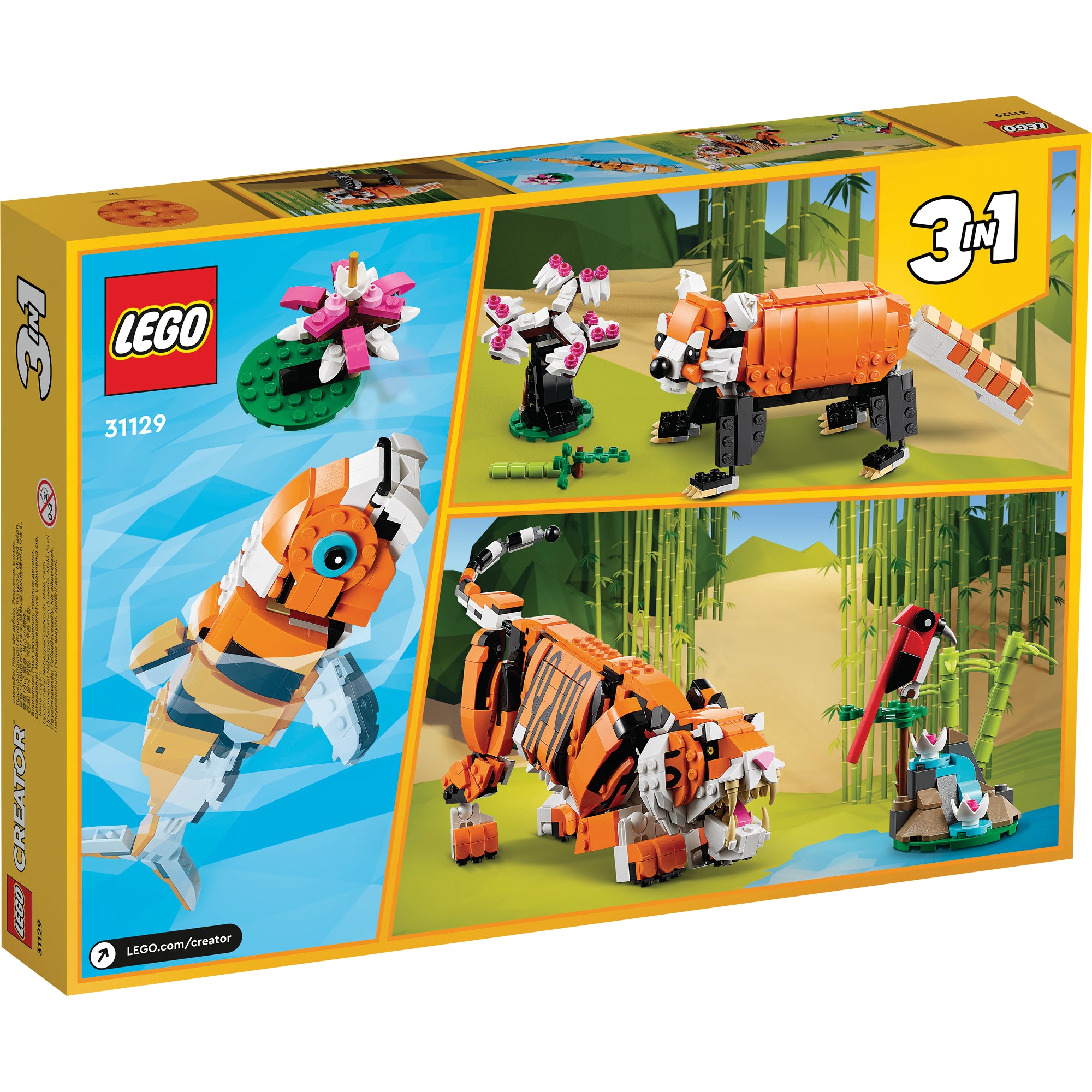 Lego friends white online tiger