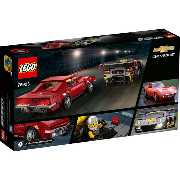 LEGO® Speed Champions Chevrolet Corvette Race Car and 1968 Chevrolet Corvette