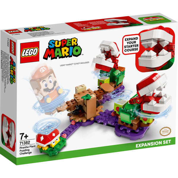 lego mario plant LEGO® Super Mario Piranha Plant Puzzling Challenge Expansion Set – AG LEGO®  Certified Stores