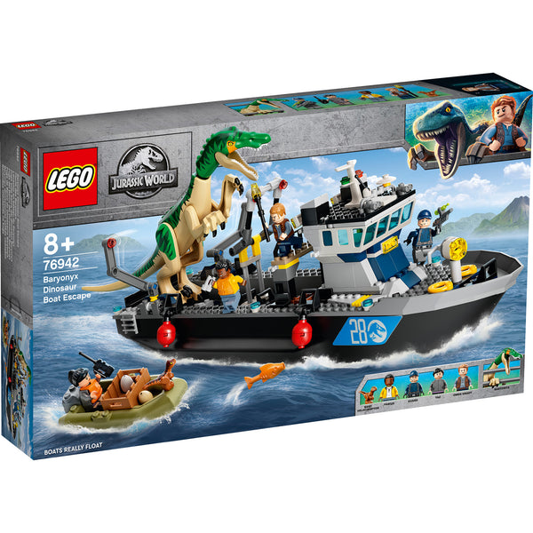 LEGO® Jurassic World Baryonyx Dinosaur Boat Escape
