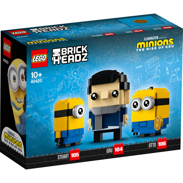 LEGO® BrickHeadz™ Gru, Stuart and Otto