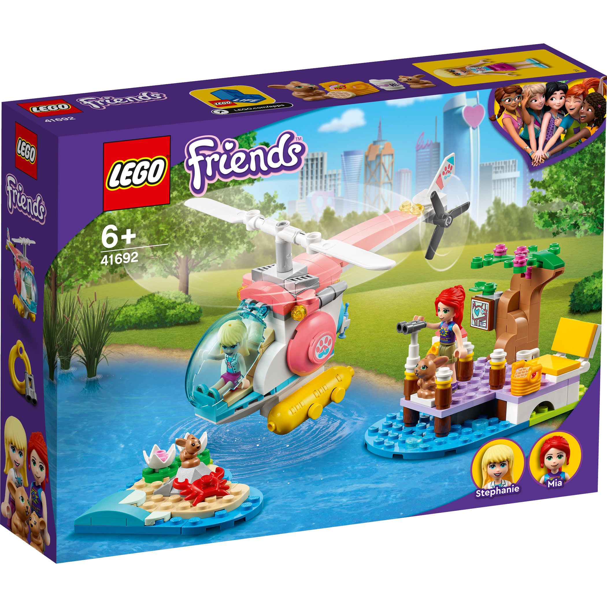 LEGO® Friends™ Vet Clinic Rescue Helicopter – AG LEGO® Certified Stores