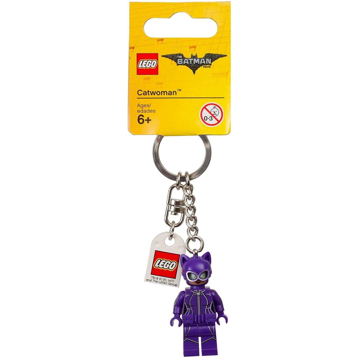 LEGO® DC Comics™ Catwoman™ Keyring – AG LEGO® Certified Stores