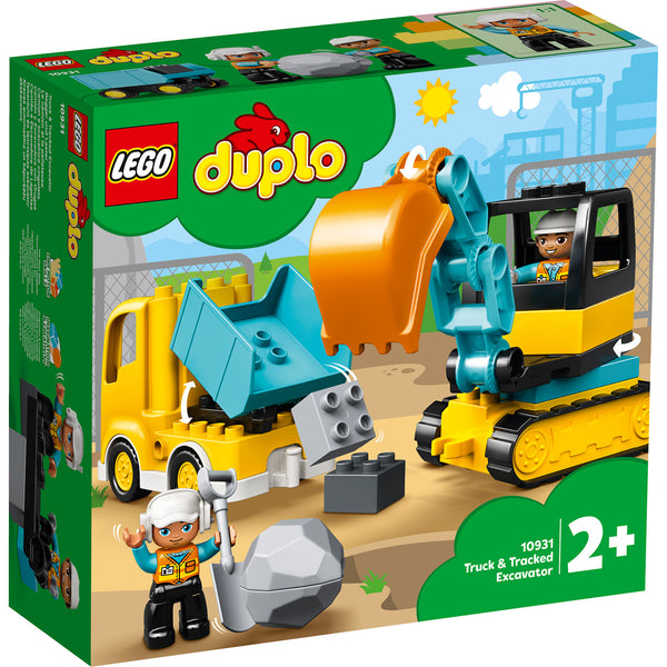 LEGO® DUPLO™ Truck Tracked Excavator – AG LEGO® Certified Stores