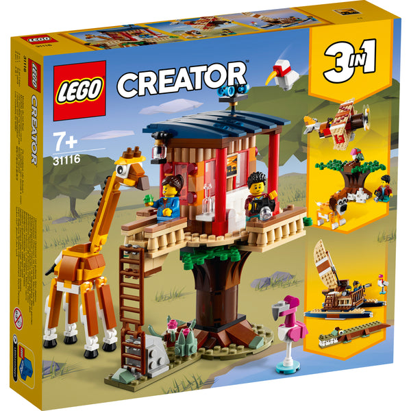 LEGO® Creator 3-in-1 Safari Wildlife Tree House