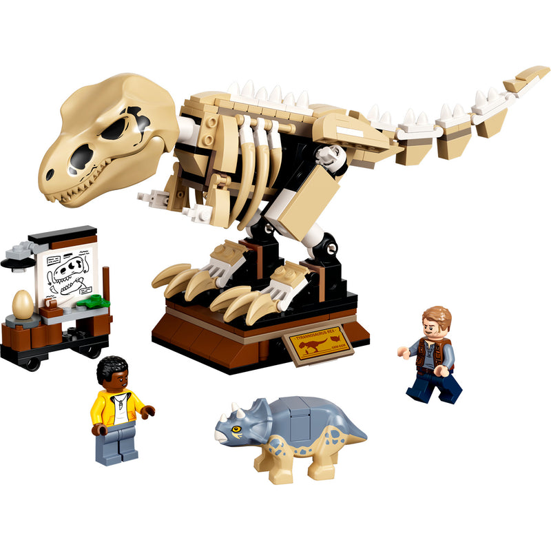 LEGO® Jurassic World T. rex Dinosaur Fossil Exhibition