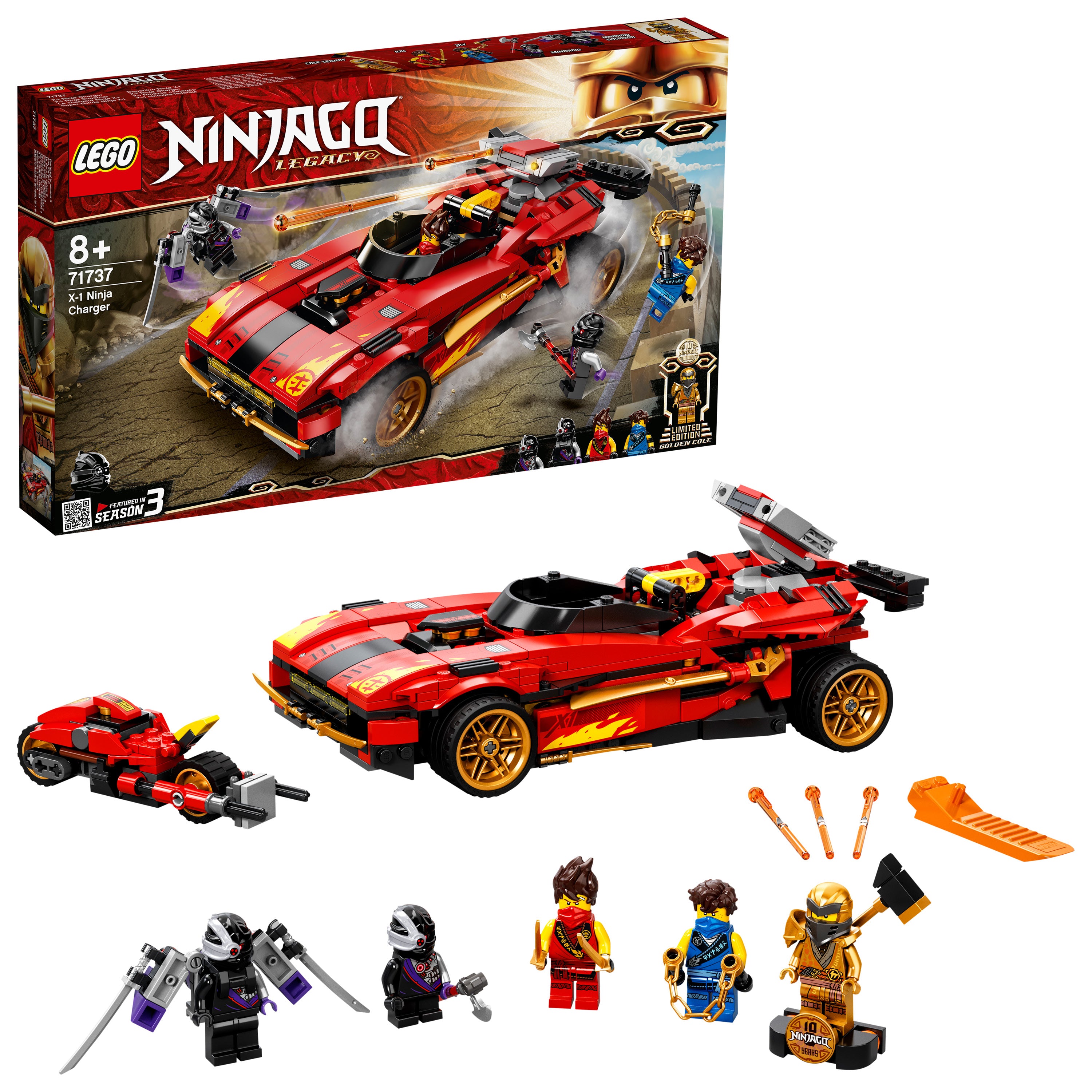 LEGO® NINJAGO® X-1 Ninja Charger – AG LEGO® Certified Stores