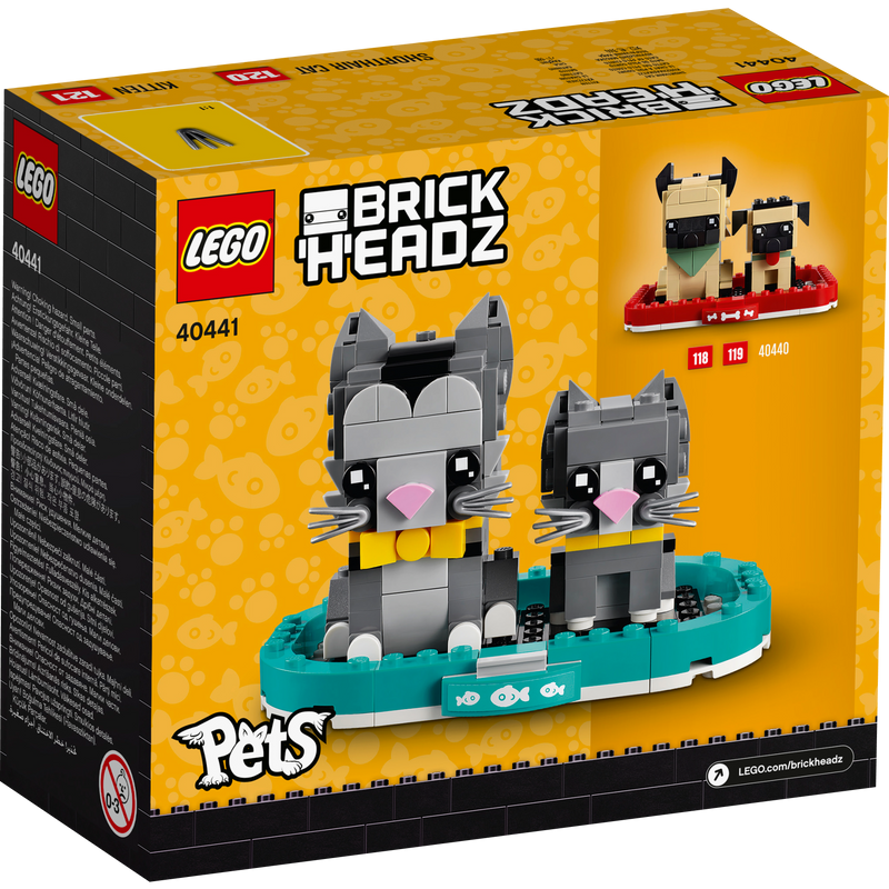 LEGO® BrickHeadz™ Shorthair Cat