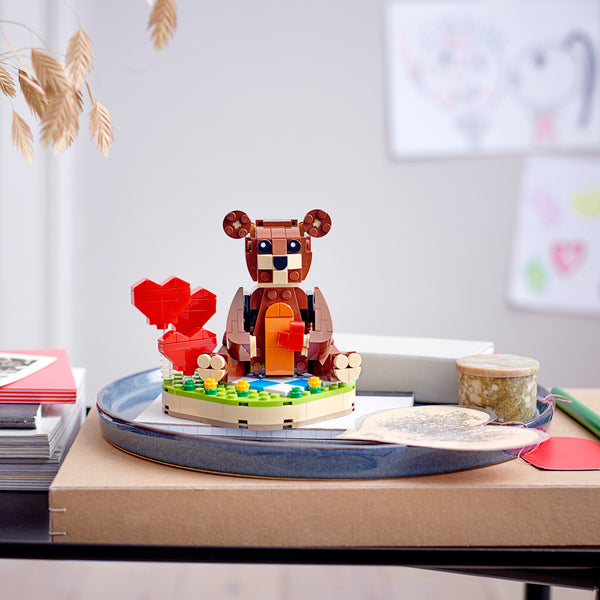 LEGO® Valentines Brown Bear
