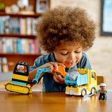 LEGO® DUPLO™ Truck & Tracked Excavator