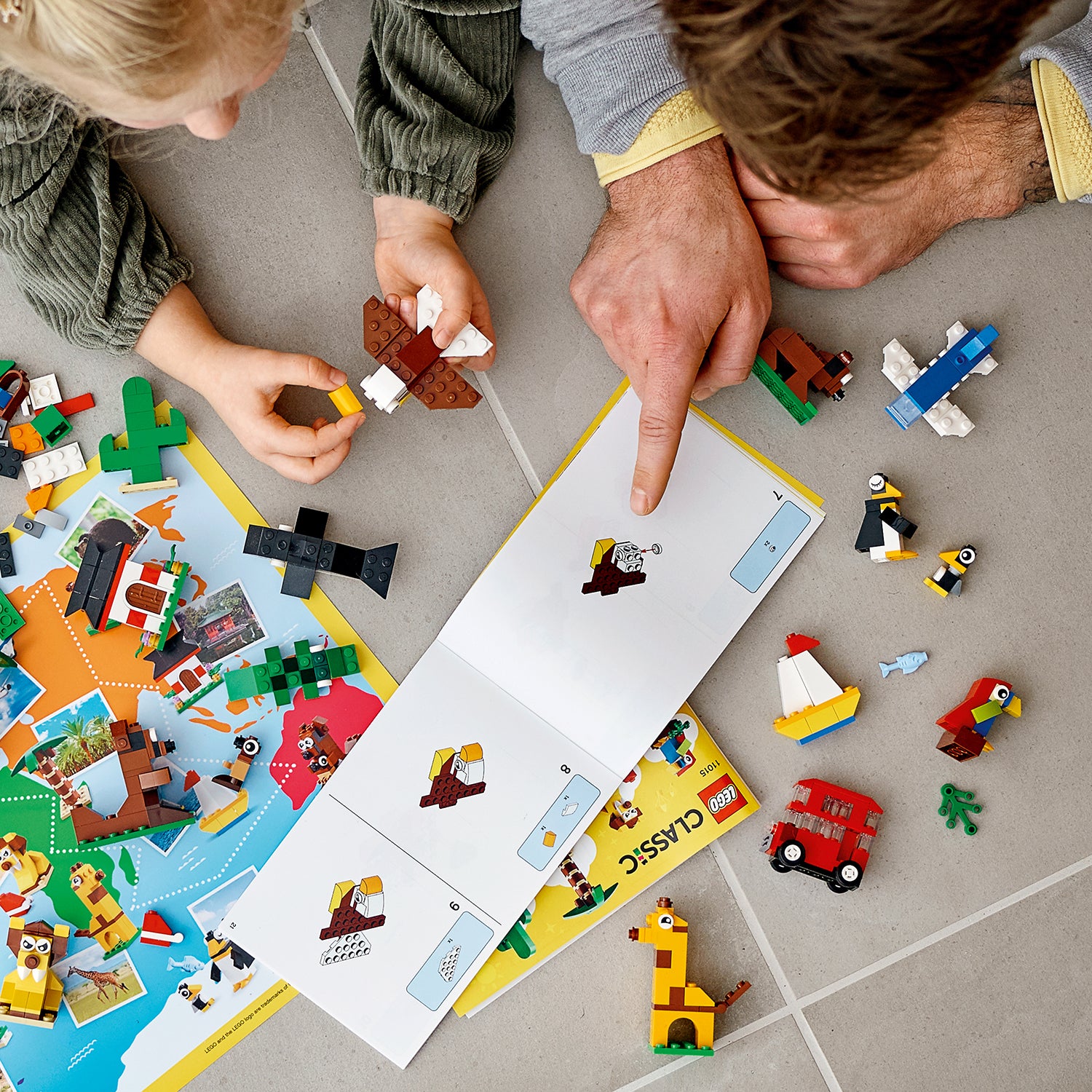 Lego around the online world