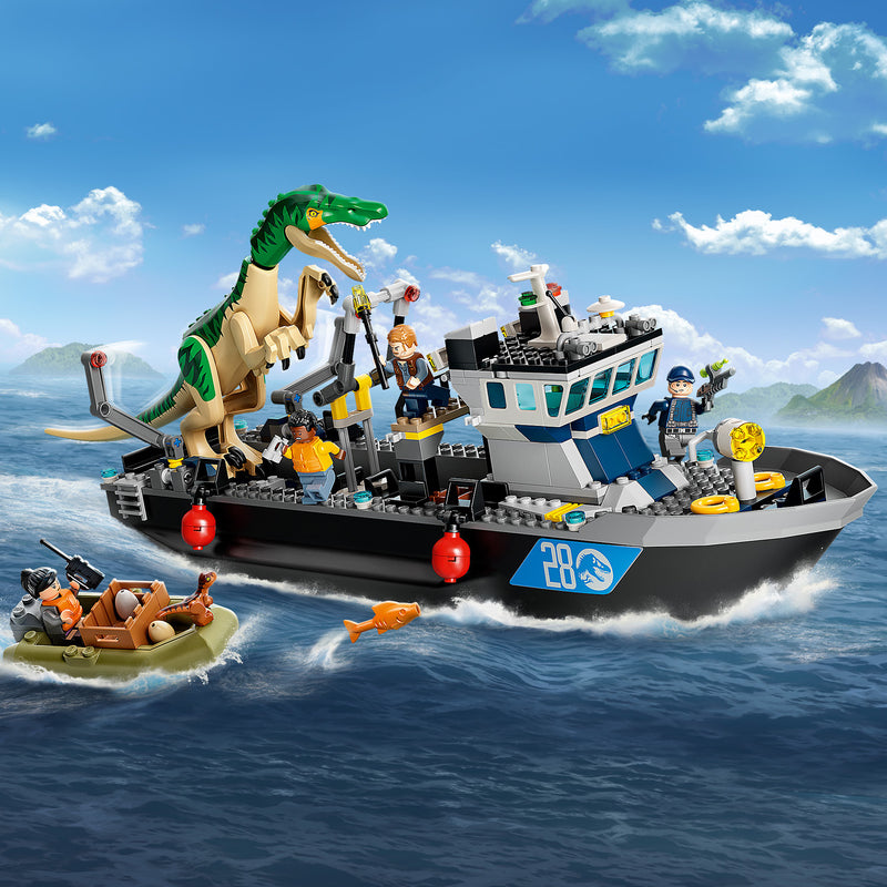 LEGO® Jurassic World Baryonyx Dinosaur Boat Escape
